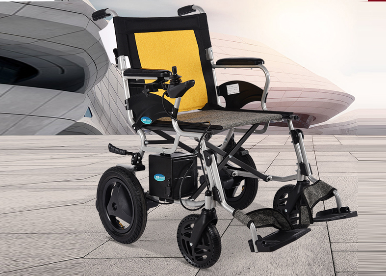 互邦电动轮椅D3-A折叠轻便智能全自动老人专用代步车